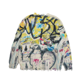 R13 'Graffiti' Sweater - Women's XXS