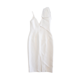 Rebecca Vallance White Mid-Length Dress - Women's 8