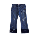 Red Valentino Kick Flare Star Jeans - Women's 30