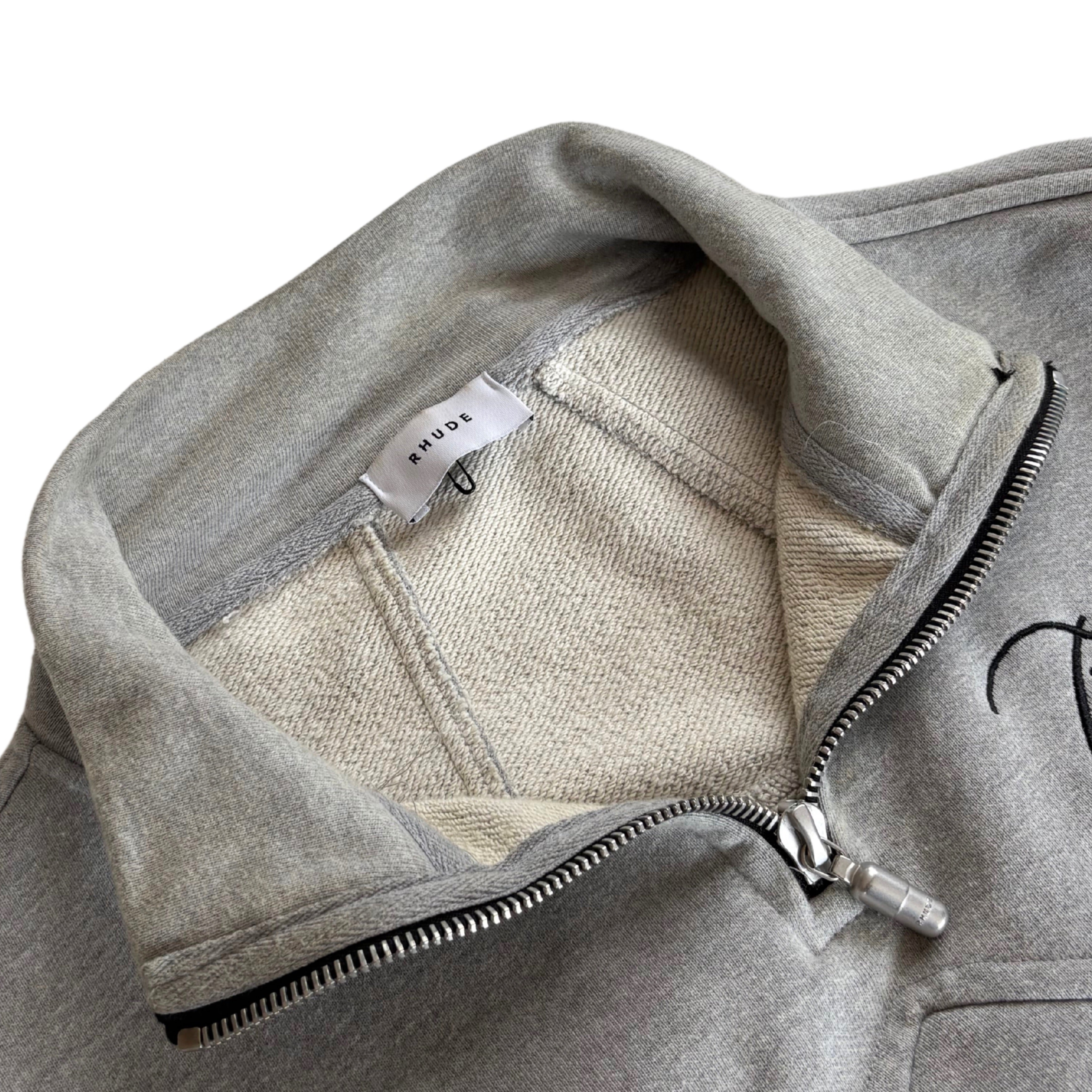 Rhude Logo Zip Sweatshirt - Men's M – Fashionably Yours