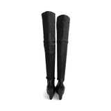 Rick Owens Thigh High Wedge Boots - Women's 37