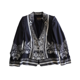 Roberto Cavalli Printed Blazer - Women's 44