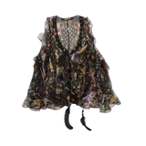 Roberto Cavalli Floral Blouse - Women's 40