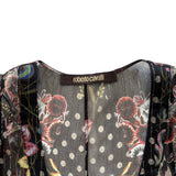 Roberto Cavalli Floral Blouse - Women's 40