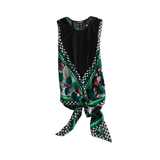 Roberto Cavalli Printed Silk Top - Women's 38