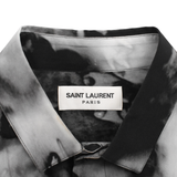 Saint Laurent Silk Button-Down Shirt - Men's 38