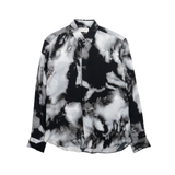 Saint Laurent Silk Button-Down Shirt - Men's 38