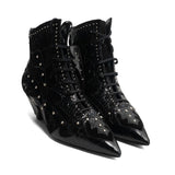 Saint Laurent 'Blaze 45 Patch' Boot - Women's 37