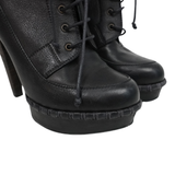 Yves Saint Laurent Lace Up Ankle Boots - Women's 36.5