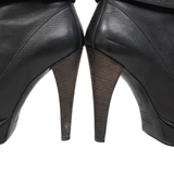 Yves Saint Laurent Lace Up Ankle Boots - Women's 36.5