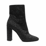 Saint Laurent 'Lou Glitter' Ankle Boots - Women's 38