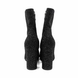 Saint Laurent 'Lou Glitter' Ankle Boots - Women's 38
