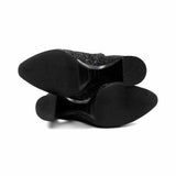 Saint Laurent 'Lou Glitter' Ankle Boots - Women's 38