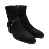 Saint Laurent 'Wyatt' Suede Boots - Women's 40
