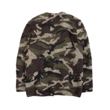 Saint Laurent Mohair Camo Cardigan - Men's XS