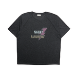 Saint Laurent 'Lightening Logo' T-Shirt - Men's M