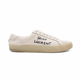 Saint Laurent 'Court Classic Distressed' Sneakers - Women's 36.5