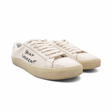 Saint Laurent 'Court Classic Distressed' Sneakers - Women's 36.5