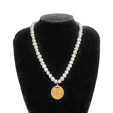 Saint Laurent Pearl Necklace