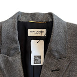 Saint Laurent Metallic Blazer - Women's 40