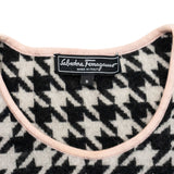 Salvatore Ferragamo Houndstooth Top - Women's S