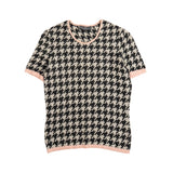 Salvatore Ferragamo Houndstooth Top - Women's S