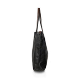 Salvatore Ferragamo Black Leather Tote Bag