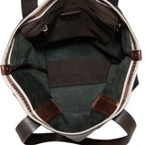 Salvatore Ferragamo Black Leather Tote Bag