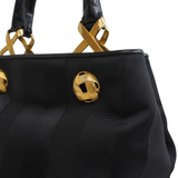 Salvatore Ferragamo Jacquard Tote Bag