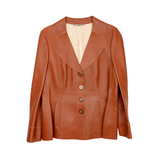 Salvatore Ferragamo Leather Blazer - Women's 14