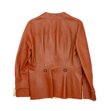 Salvatore Ferragamo Leather Blazer - Women's 14