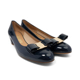 Salvatore Ferragamo 'Vara' Block Heel Pumps - Women's 7