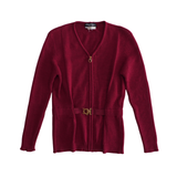 Salvatore Ferragamo Zip Up Cardigan - Women's XS