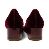 Salvatore Ferragamo Velvet Bow Heels - Women's 8