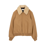 Sandro Wool Aviator Jacket - Men's M