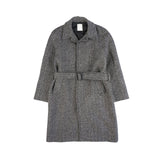 Sandro Belted Coat - Men's M