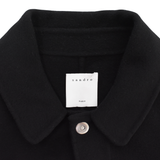 Sandro Belted Wool Jacket - Men's L