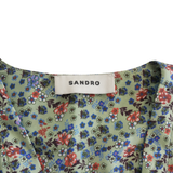Sandro Maxi Floral Dress - Women's 40