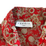 Sandro Paisley Dress - Women's 36