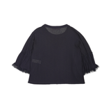 See By Chloe Ribbed Blouse Top - Women's M