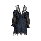 Self Portrait 'Guipure' Lace Dress - Women's 8