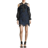 Self Portrait 'Guipure' Lace Dress - Women's 8