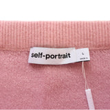 Self Portrait Embellished Cardigan Skirt Set - Women's L