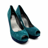 Stuart Weitzman Suede Platform Pumps - Women's 10