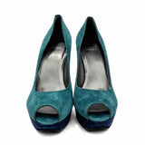 Stuart Weitzman Suede Platform Pumps - Women's 10