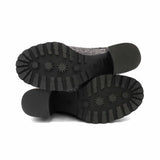 Stuart Weitzman Tweed Combat Boots - Women's 7