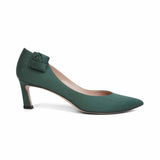 Stuart Weitzman Rosette Kitten Heels - Women's 37