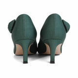 Stuart Weitzman Rosette Kitten Heels - Women's 37
