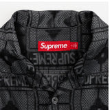 Supreme 'Tray Jacquard' Short Sleeve Shirt - Men's S