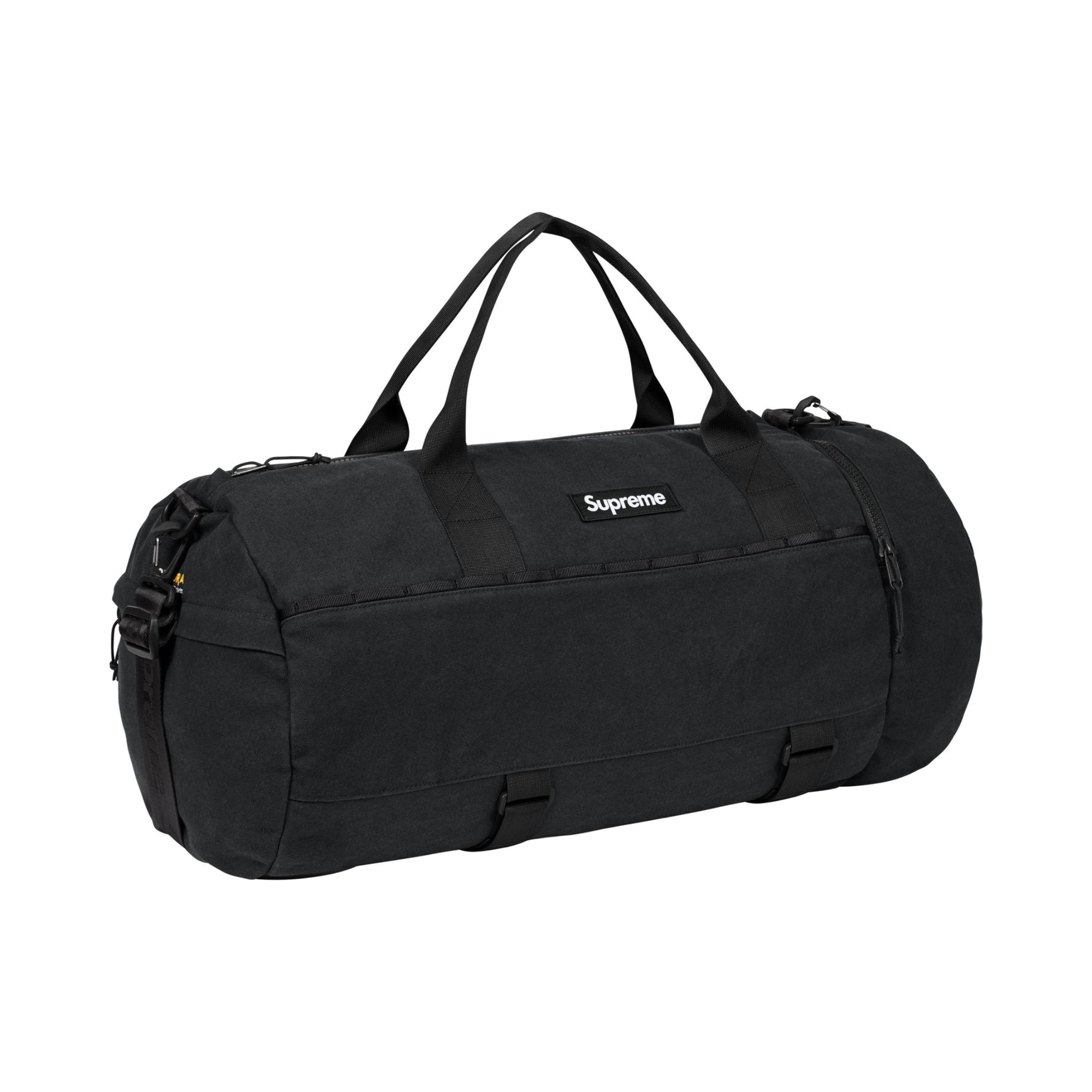Supreme 'SS25 Black' Duffle Bag – Fashionably Yours Supreme 'SS25 Black' Duffle Bag – Fashionably Yours
